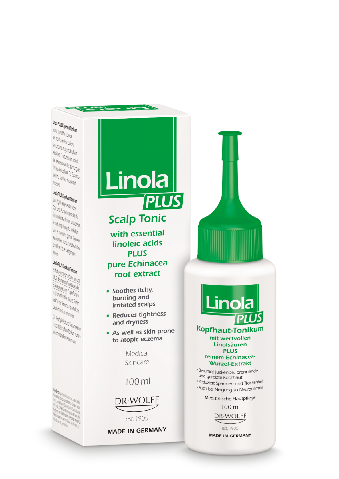 Linola PLUS Scalp Tonic intensive care for itchy scalp