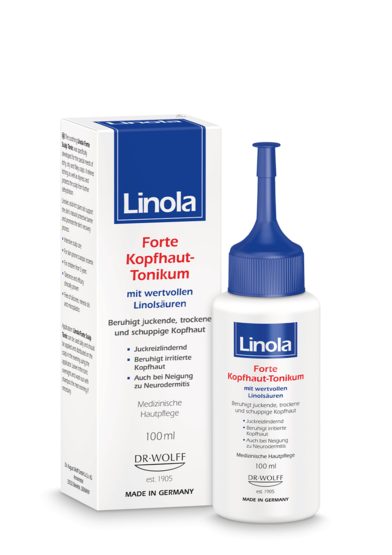 Linola Forte Kopfhaut-Tonikum – Kopfhautpflege bei Juckreiz und Trockenheit