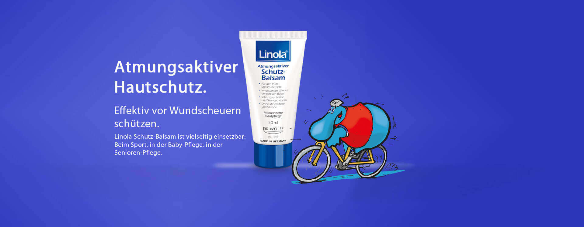 Trockene Haut, rissige, juckende oder entzündete Haut - Linola